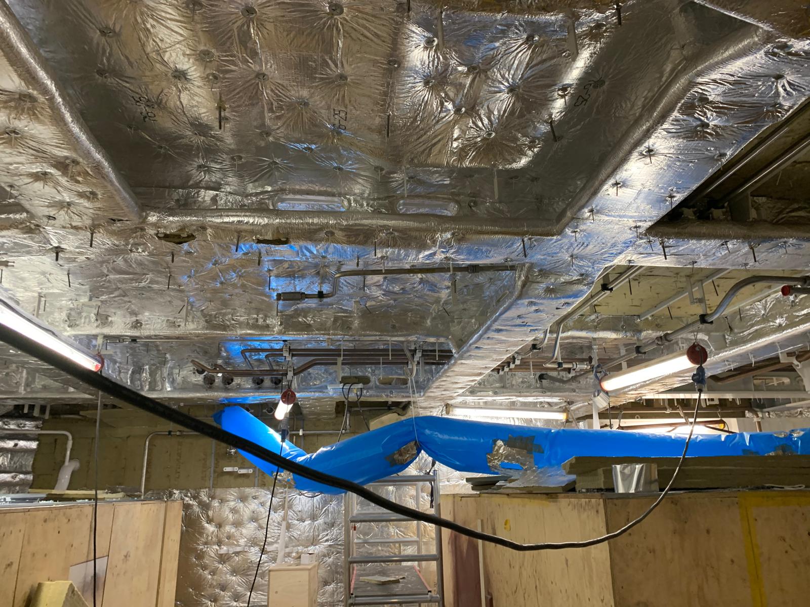 Brand in de machinekamer